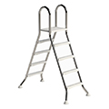 high pool ladder