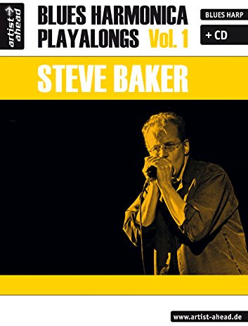 Blues Harmonica Playalongs Vol.1 (inkl. Audio-CD). Spielbuch für Blues Harp. Lehrbuch. Musiknoten.