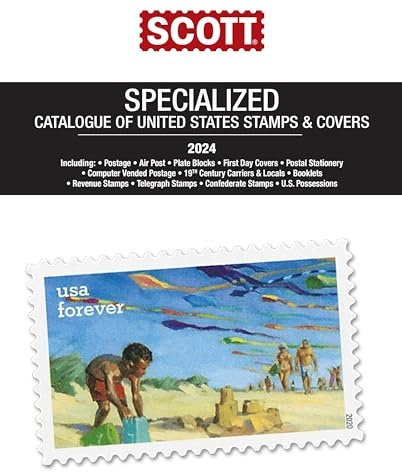 Scott Specialized Catalogue of United States Stamps & Covers 2024: Confederate States, Canal Zone, Danish West Indies, Guam, Hawaii, United States ... Ryukyu, Islands (Scott Stamp Catalogues)