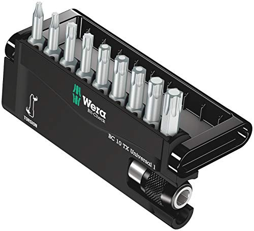 Wera Bit-Sortiment, Bit-Check 10 TX Universal 1, 10-teilig, 05056164001