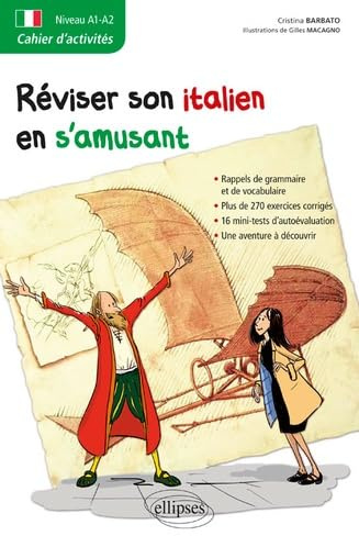 Réviser son italien en s'amusant: Cahier d'activités Niveau A1-A2