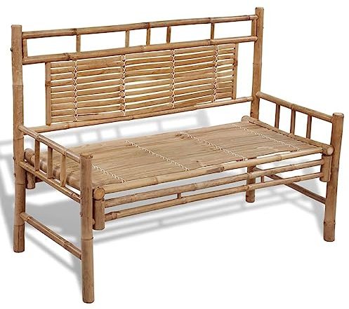Banc de jardin 120 cm Bambou