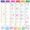 PATboard Kanban Board und Scrum Board – Full Tool Set für Whiteboard, Magnettafel - Beschreibbare Magnete, Scrum & Kanban Karten - Whiteboard Zubehör