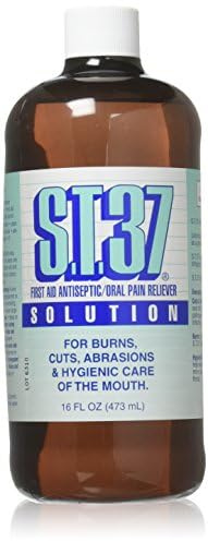First Aid St 37 Antiseptic Pain Reliever Solution 16 Oz