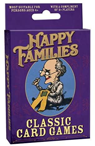 Cheatwell Games Happy Families Card Game, for 8 years to 18 years