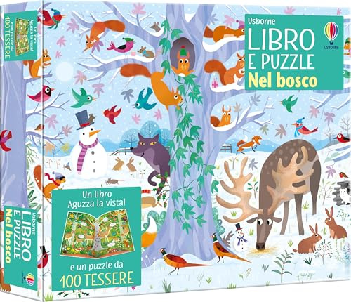 Libro e puzzle: Nel bosco