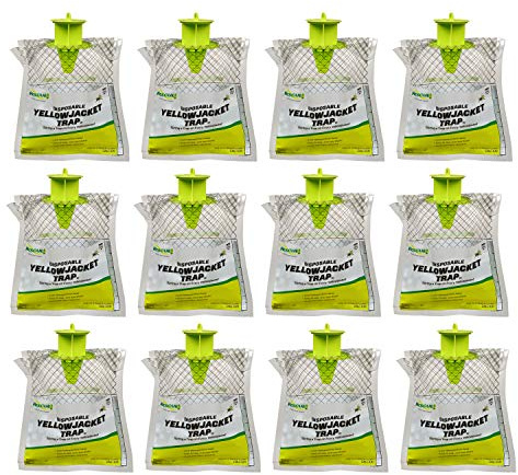 RESCUE! Disposable Yellowjacket Trap - Mountain & Pacific Formula - 12 Traps