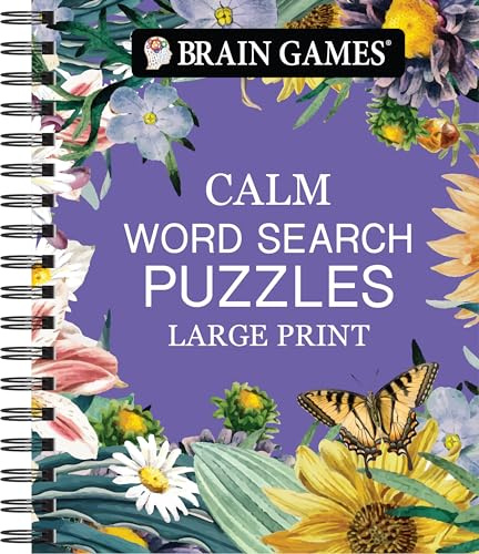 Brain Games - Calm: Word Search Puzzles - Large Print (Brain Games Large Print)