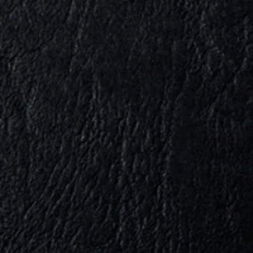 GBC 4400017 Einbanddeckel, A5, LeatherGrain Karton, 250 g/qm, 100 Stück, schwarz