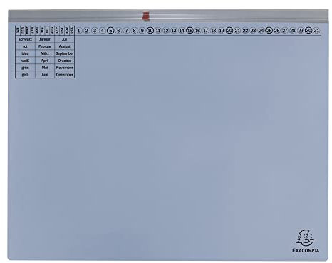 Exacompta 370206B 25er Pack Premium Kanzlei Hängehefter Exaflex Rechtsheftung, aus extra starkem Recycling Karton mit großer dehnbarer Tasche für Büro Kanzlei und Anwälte Blauer Engel Hellblau
