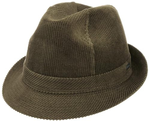 LIPODO Sombrero Molinar Hombre Trilby Pana Algodón Cinta Forro Verano Invierno