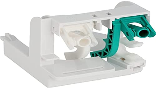 Geberit - Blocco supporto Geberit 240.510.00.1, Metallo, Alluminio, Valvola di supporto, Valvola, Bianca