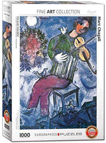 Eurographics Marc Chagall Le Violoniste Bleu Puzzle (1000 Piezas, Multi-Color)