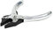 Maun 4950-160 Side Cutter Parallel Plier for Hard Wire 160 mm | Cuts 2.5 mm Hard Wire and 4.0 mm Soft Wire | Serrated Jaws for Grip | V-Slot to Hold Wire Rod | Professional Quality