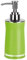 Spirella Seifenspender Sydney | mit Edelstahlpumpe | Flüssigseifen-Spender | Acryl | 200ml | Langliebig und Robust | Grün