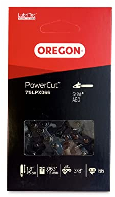 Oregon 75LPX066E Chain, 3/8-inch Pitch, 66 Drive Links