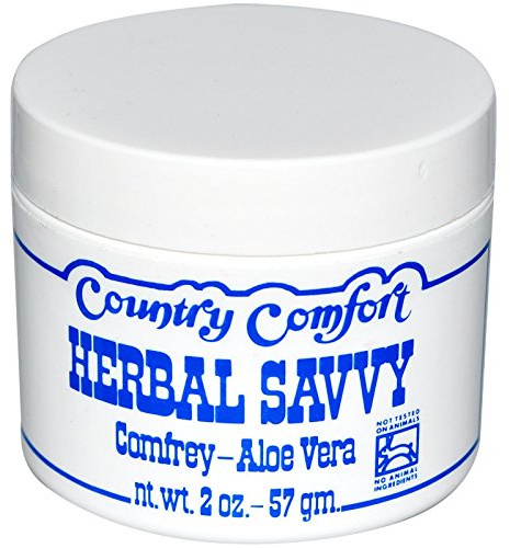 Country Comfort Herbal Savvy Comfrey Aloe Vera - 2 Oz