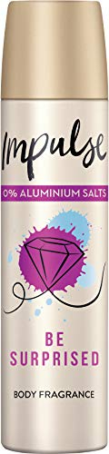 Impulse Deospray Be Surprised Deodorant für Frauen mit einem exotisch-fruchtigen Duft 75 ml 6 Stück