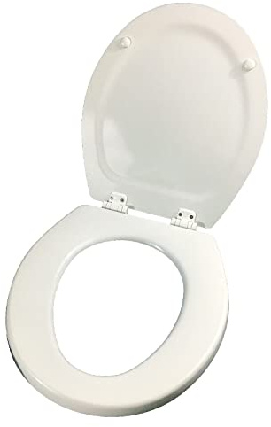 DOMETIC 385343829 Toilet Seat Cover and Lid , White