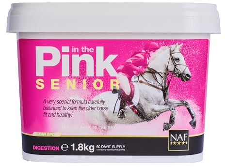 NAF hästhäst 5032410119022 i den rosa senior – 1,8 kg