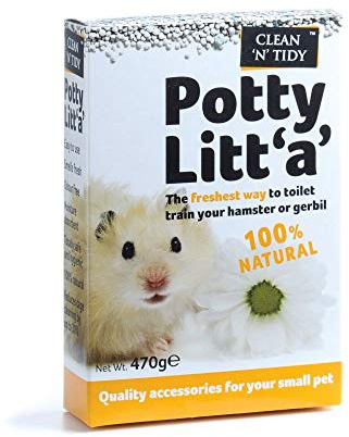 S & G Potty Litt'a' Hamster Litter Pet Cage Toilet 470g