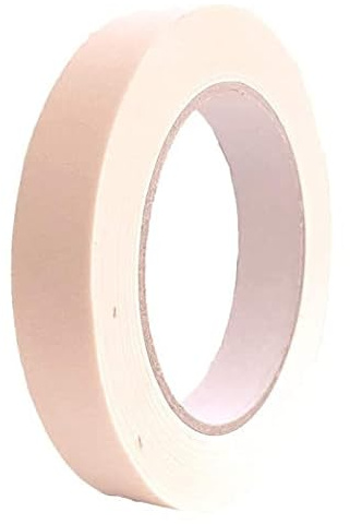 IMBALLAGGI 2000 - Nastro Carta Adesivo, 12 Pz 25x50 Resistente 60°, Nastro Adesivo Carta Pacchi e Imbianchino, Mascheratura e Verniciatura, Protezione per Verniciare e Imballaggio non Attacca Intonaco