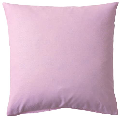 Hans-Textil-Shop Kissenbezug 30x30 Rosa Baumwolle – einfarbige Kissenhülle Uni mit Reißverschluss, Sofakissen & Dekokissen