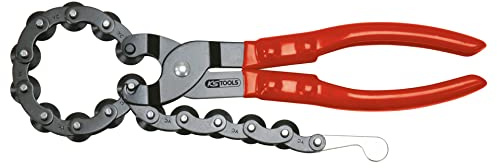 KS Tools 150.1505 - Cortatubos de cadena para tubos de escape de acero fino