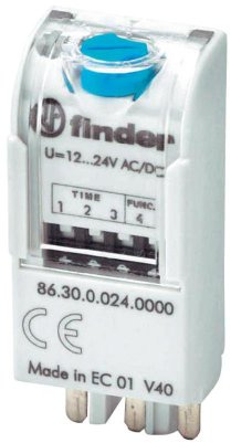 Finder Relé de Tiempo 86.30.0.024.0000 1 Unidad