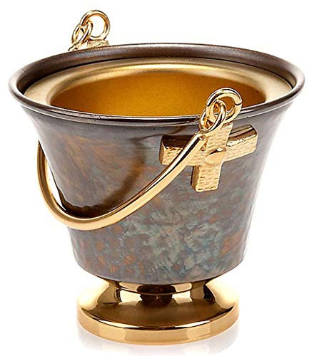 Holyart Weihwasserkessel aus Bronze
