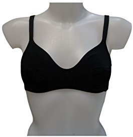 GIOS N.2 Reggiseno Donna Intimo MOD Aroma Coppa B Nero Bianco Taglia 2-6