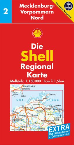 Mecklenburg-Vorpommern Nord: 1:150000; GPS-geeignet: Mit Städteführer und Ortsverzeichnis. GPS-geeignet
