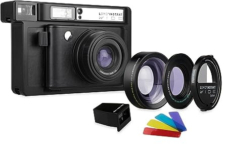 Lomography Lomo'Instant Wide Combo Black - Instant Film Kamera
