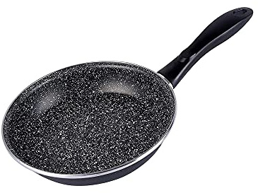 Magefesa K2 Gransasso - Sartén 20cm de acero vitrificado exterior gris moteado. Antiadherente bicapa reforzado efecto piedra, apta para todo tipo de cocinas, especial inducción. 50% de ahorro energético.