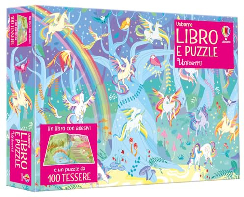 Unicorni. Con adesivi. Ediz. a colori. Con puzzle