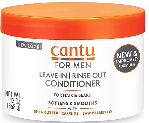 Cantu Leave-In Conditioner für Herren, Tiegel mit 368,5 g (384 ml)