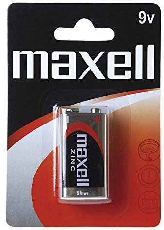 Maxell 6F22 Manganese Battery