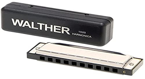 Walther 798505 Armonica Walther, Do Maggiore, Modello Richter, 20 Voci