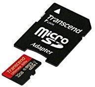 Transcend 32GB microSDXC/SDHC Class 10 UHS-I 600X (Ultimate) Memory Card