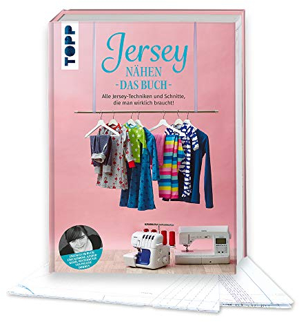 Sömnad jersey – boken: Alla jerseytekniker och snitt som du verkligen behöver! Första gången i bok: Checkerbyxor, barnklänning och vintermössa från Pauline Dohmen