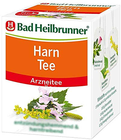Bad Heilbrunner Harntee 8 Filterbeutel, 1er Pack