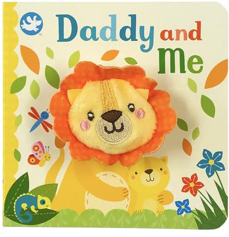 Daddy and Me - Children's Finger Puppet Board Book, Ages 1-3