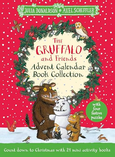 The Gruffalo and Friends Advent Calendar Book Collection: New for 2025! Count down to Christmas with 24 mini activity books