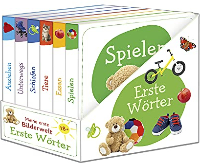 Meine erste Bilderwelt - Erste Wörter: 6 Bücher im Schuber