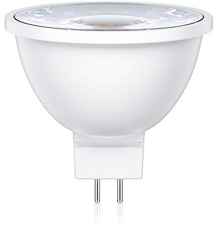 ledscom.de GU5.3 LED Leuchtmittel, MR16, warmweiß (2700 K), 5,5 W, 483lm, 37°