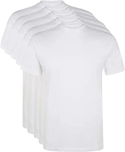 Ultrasport herr Maglia Sportiva Per Il Tempo Libero Con Girocollo Da 5 Pezzi Ultrasport Herr sport och fritid rund hals T-shirt (förpackning med 5) - grön, liten