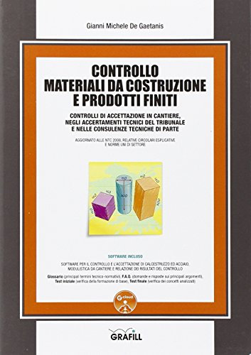 Controllo materiali da costruzione e prodotti finiti. Con Contenuto digitale per download e accesso online