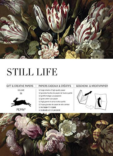 Still Life, Volume 59 : 12 grandes feuilles de papiers cadeaux & créatifs de haute qualité
