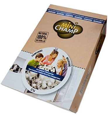 mini champ - Kit culture champignons de Paris Blanc Minichamp 7.5 litres