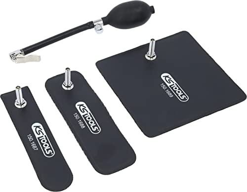 KS Tools 150.1685 Druckkissen-Satz mit Handpumpe, 4-tlg.